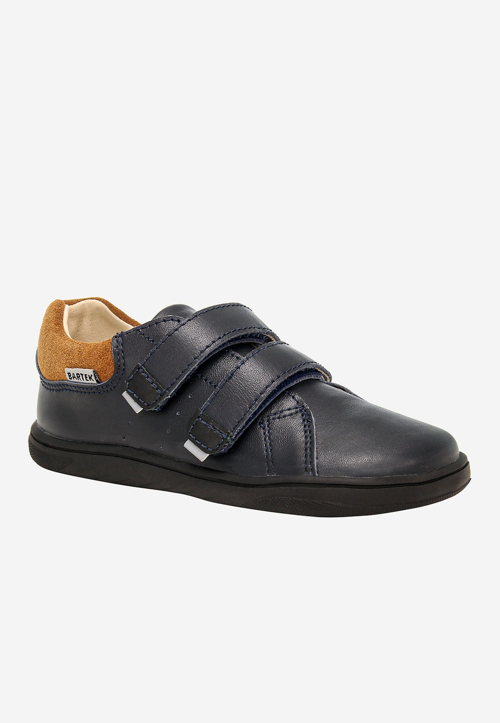 Marineblaue Barfuß-Halbschuhe für Kinder BARTEK 86003-56 Ansicht 3