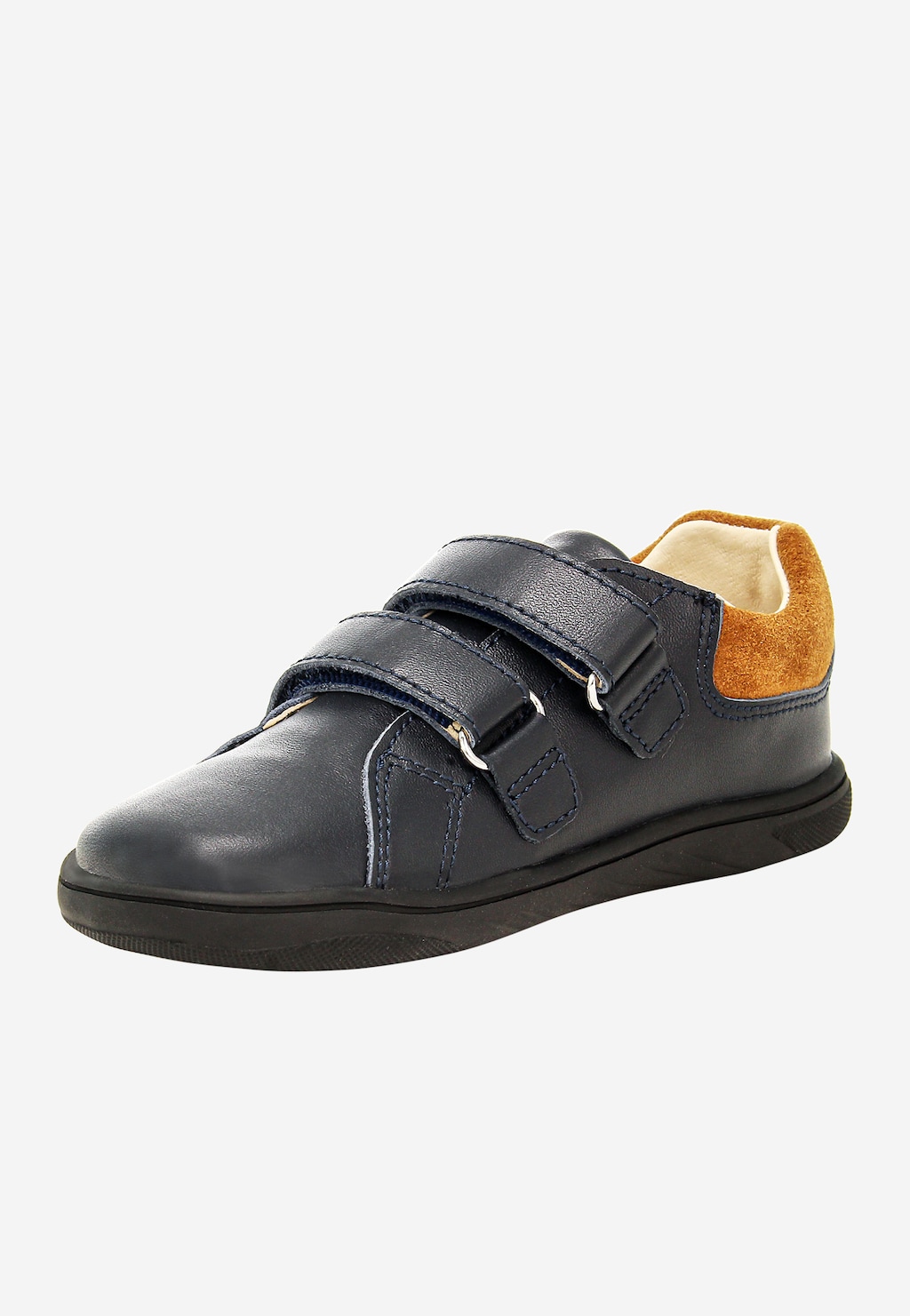 Marineblaue Barfuß-Halbschuhe für Kinder BARTEK 86003-56 Ansicht 4