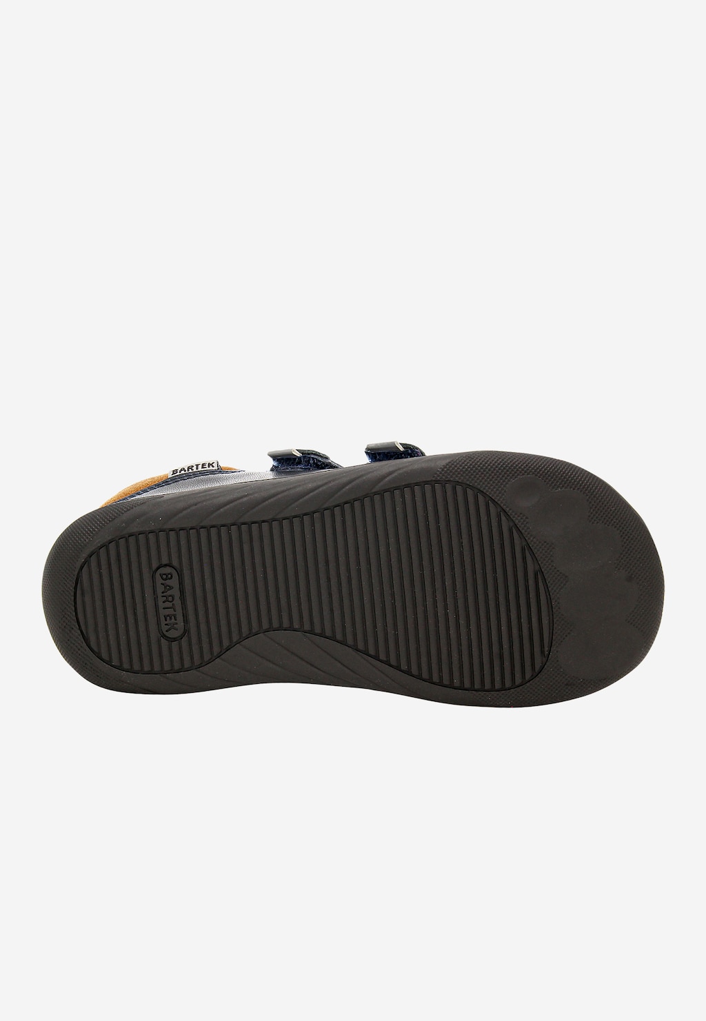 Marineblaue Barfuß-Halbschuhe für Kinder BARTEK 86003-56 Ansicht 7
