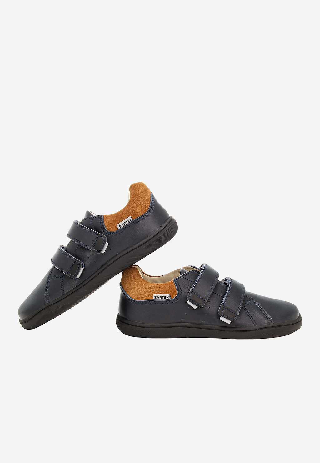 Marineblaue Barfuß-Halbschuhe für Kinder BARTEK 86003-56 Ansicht 8