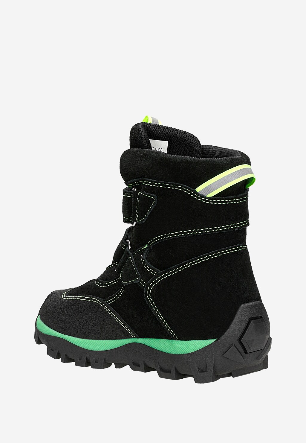 Gefütterte Stiefeletten BARTEK 88007-67, schwarz + grün Ansicht 4