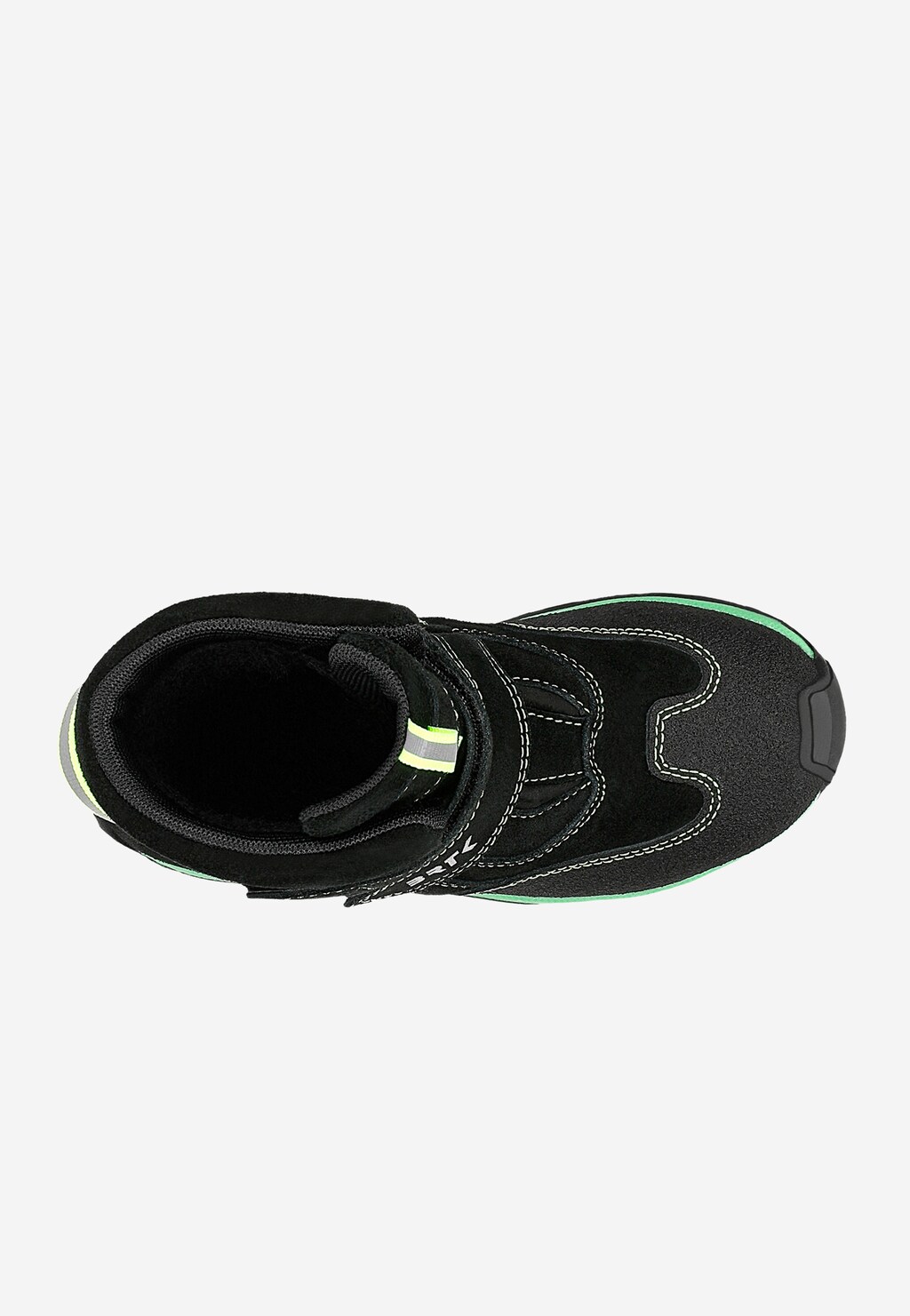 Gefütterte Stiefeletten BARTEK 88007-67, schwarz + grün Ansicht 5