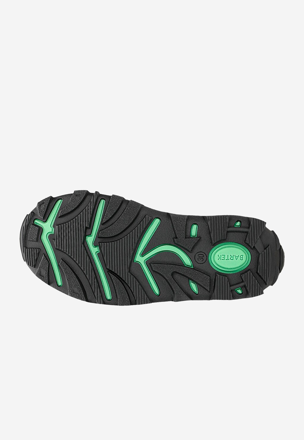 Gefütterte Stiefeletten BARTEK 88007-67, schwarz + grün Ansicht 6