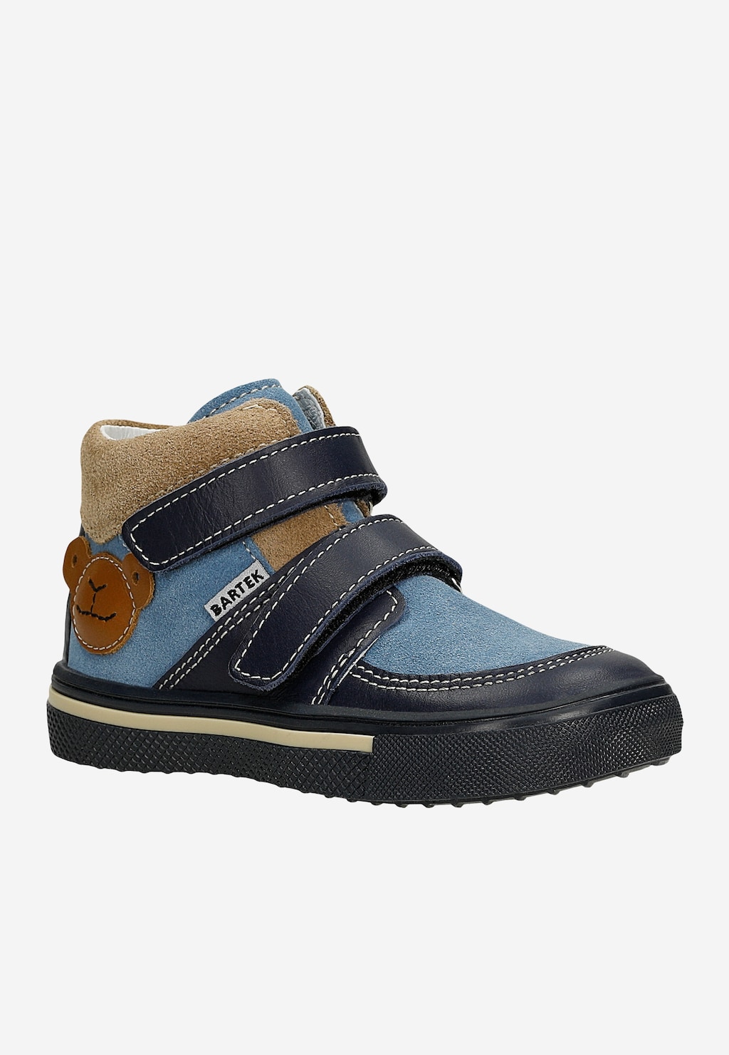 Stiefel BARTEK 11714002, für Jungen, blau-beige Ansicht 3
