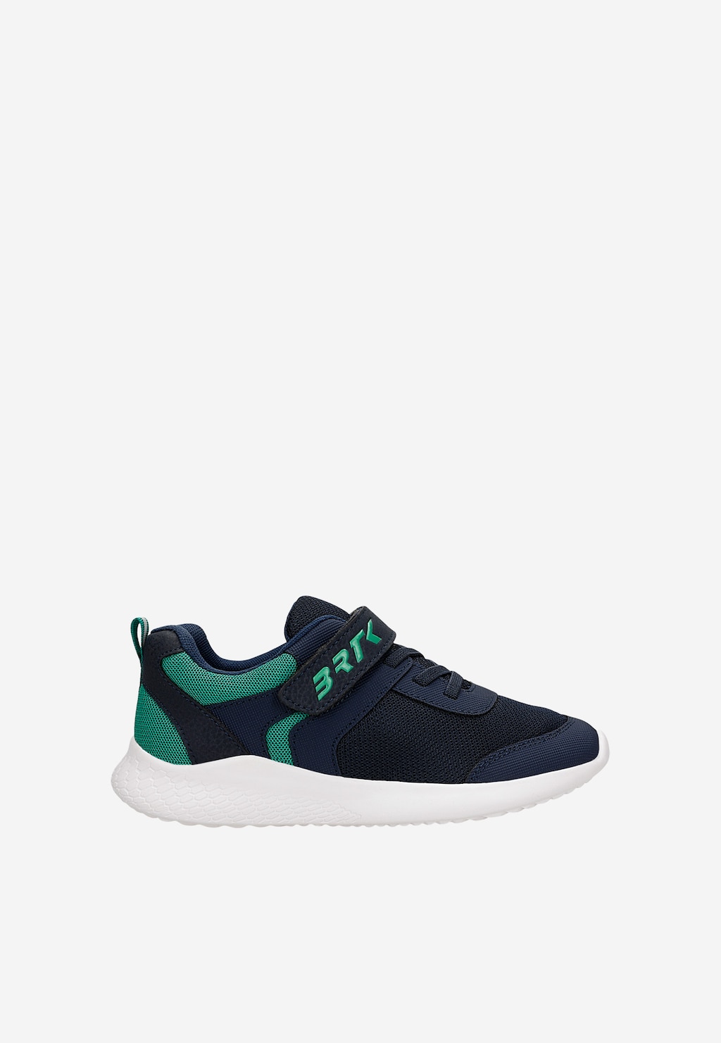 Tmavě modré dětské sneakers se zelenými vsadkami BARTEK 87003-17 Widok 1