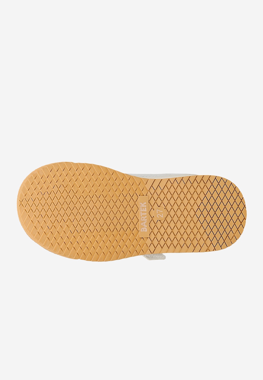 Bílo-béžové dětské sneakers BARTEK 87012-14 Widok 7
