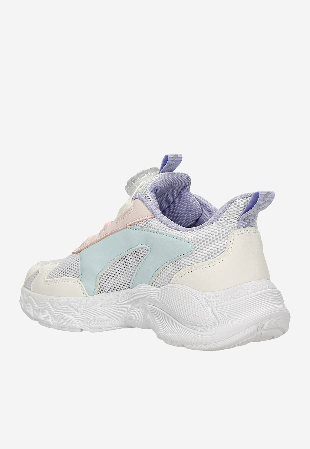 Pastelové dívčí sneakers se zapínáním na otočné kolečko BARTEK 87018-17 Widok 4