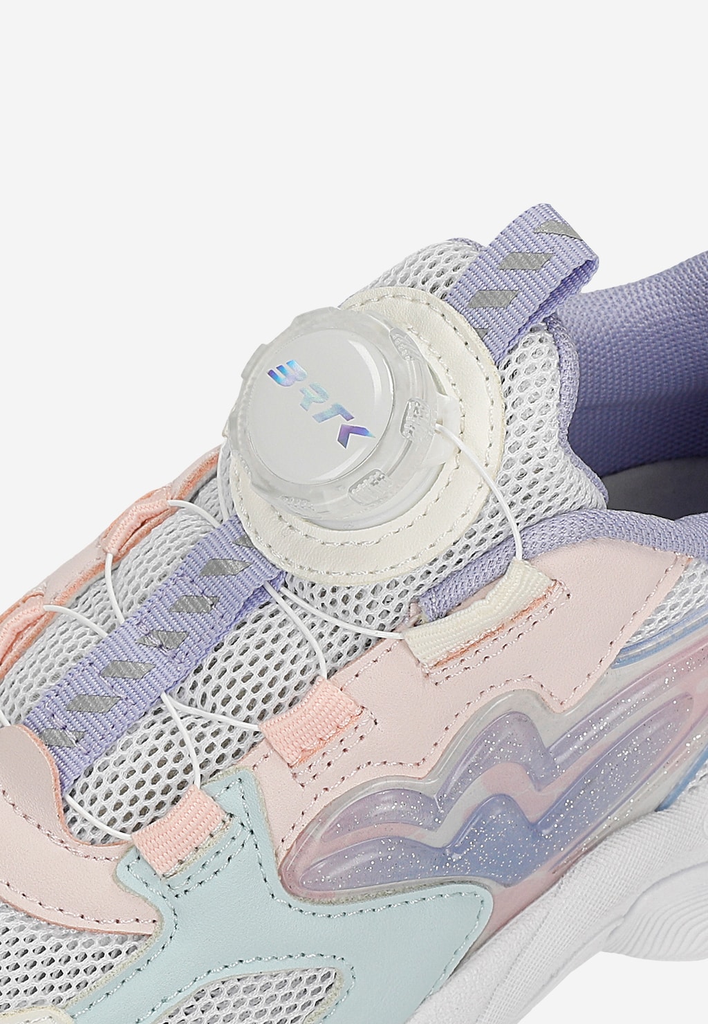 Pastelové dívčí sneakers se zapínáním na otočné kolečko BARTEK 87018-17 Widok 9