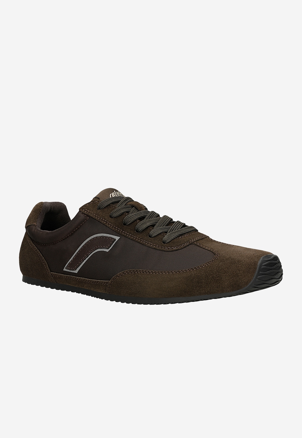 Čokoládové barefoot sneakersy na tenkej podrážke RELAKS R34209-82 Widok 3