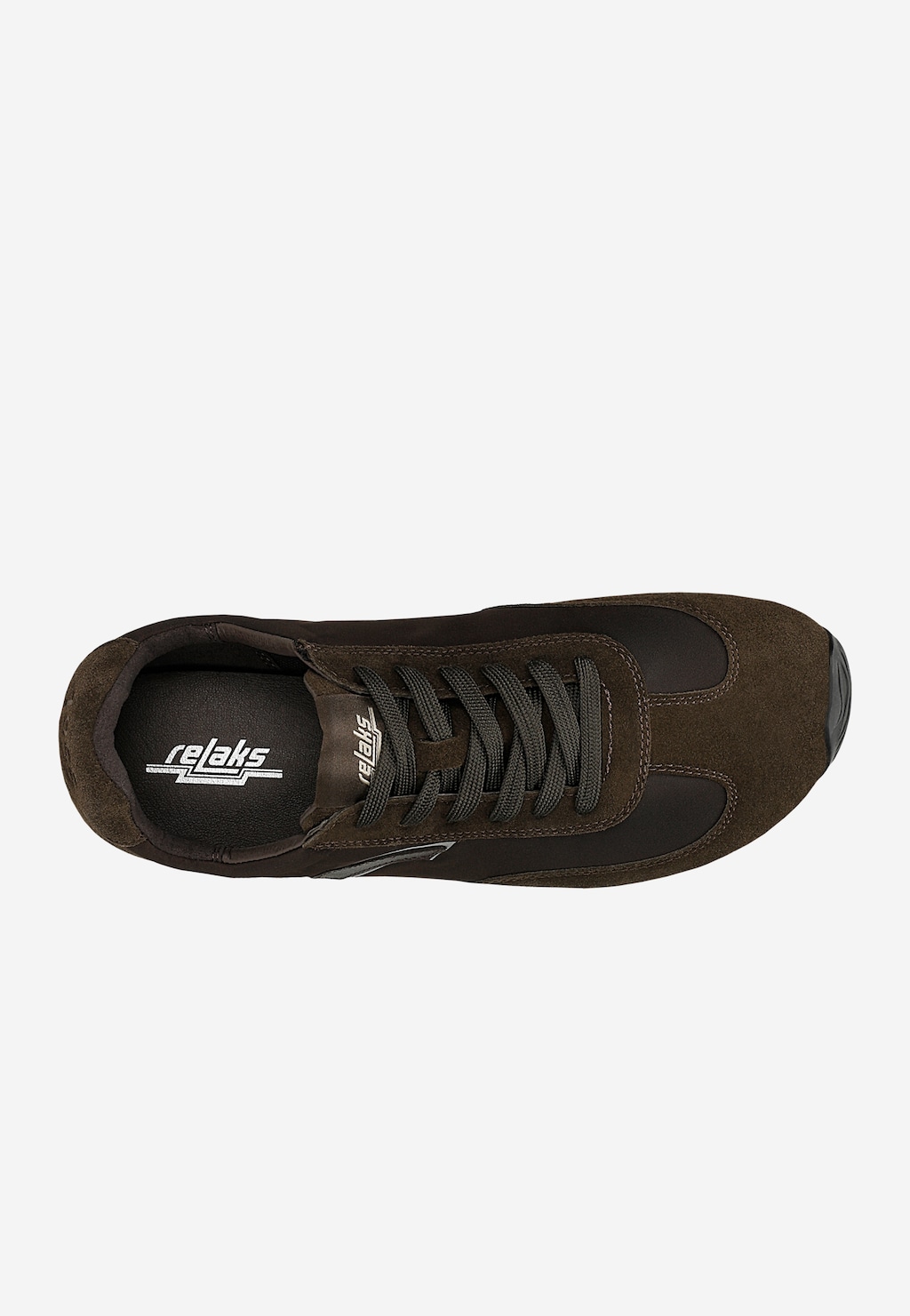 Čokoládové barefoot sneakersy na tenkej podrážke RELAKS R34209-82 Widok 5