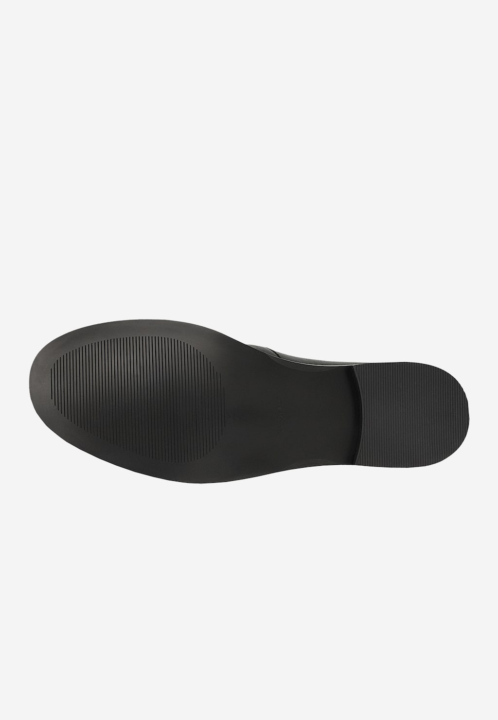 Čierne kožené dámske mokasíny penny loafers 46398-51 Widok 6