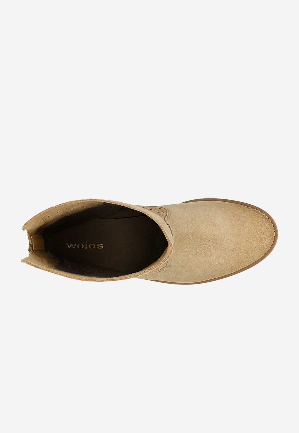 Béžové slip-on kotníkové boty pro ženy s ažurovým svrškem 55376-64 Widok 5