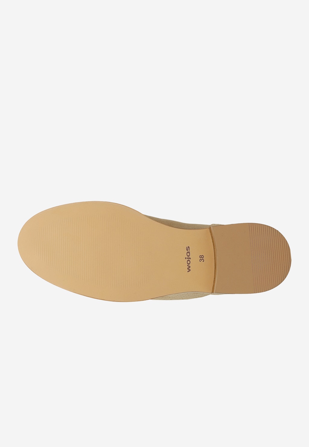Béžové slip-on kotníkové boty pro ženy s ažurovým svrškem 55376-64 Widok 6