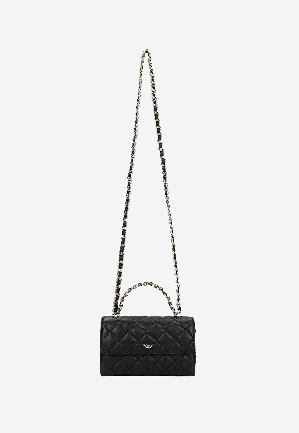 Mała pikowana torebka damska crossbody 80461-51 Widok 5