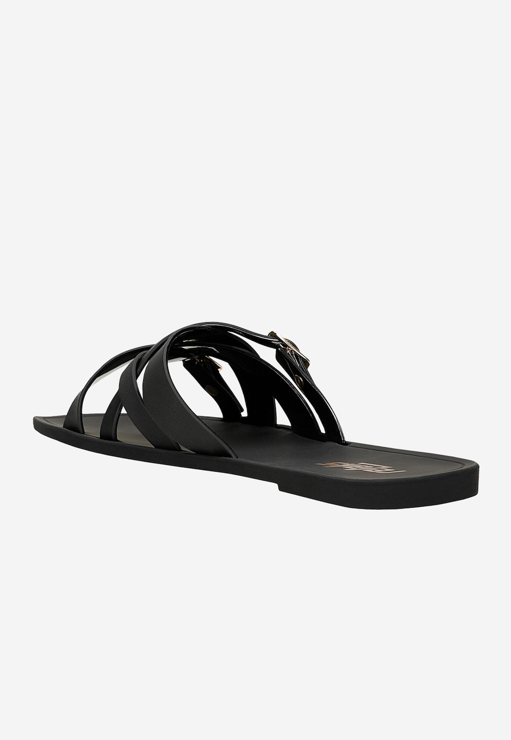 Czarne klapki basenowe RELAKS R74034-11 Widok 3