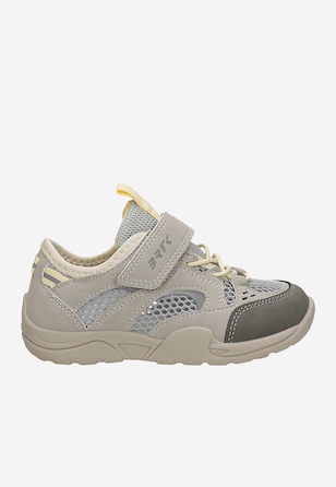 Pantofi copii barefoot gri cu vârf larg BARTEK 87023-10