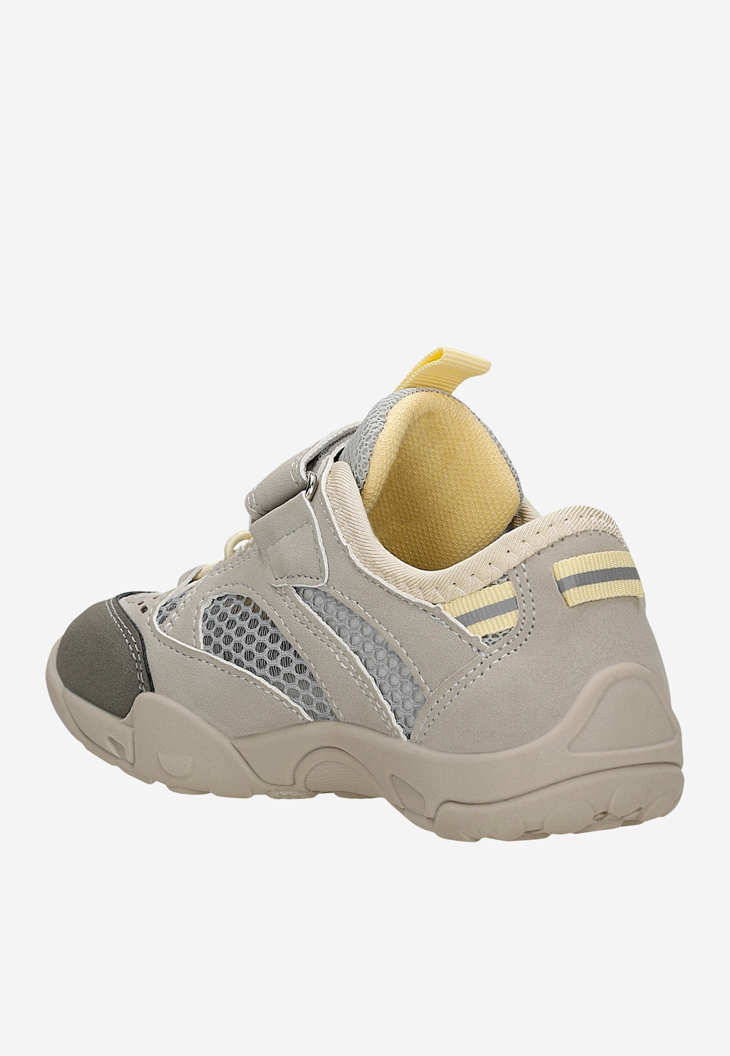 Šedé dětské barefoot polobotky se širokými špičkami BARTEK 87023-10 Widok 4