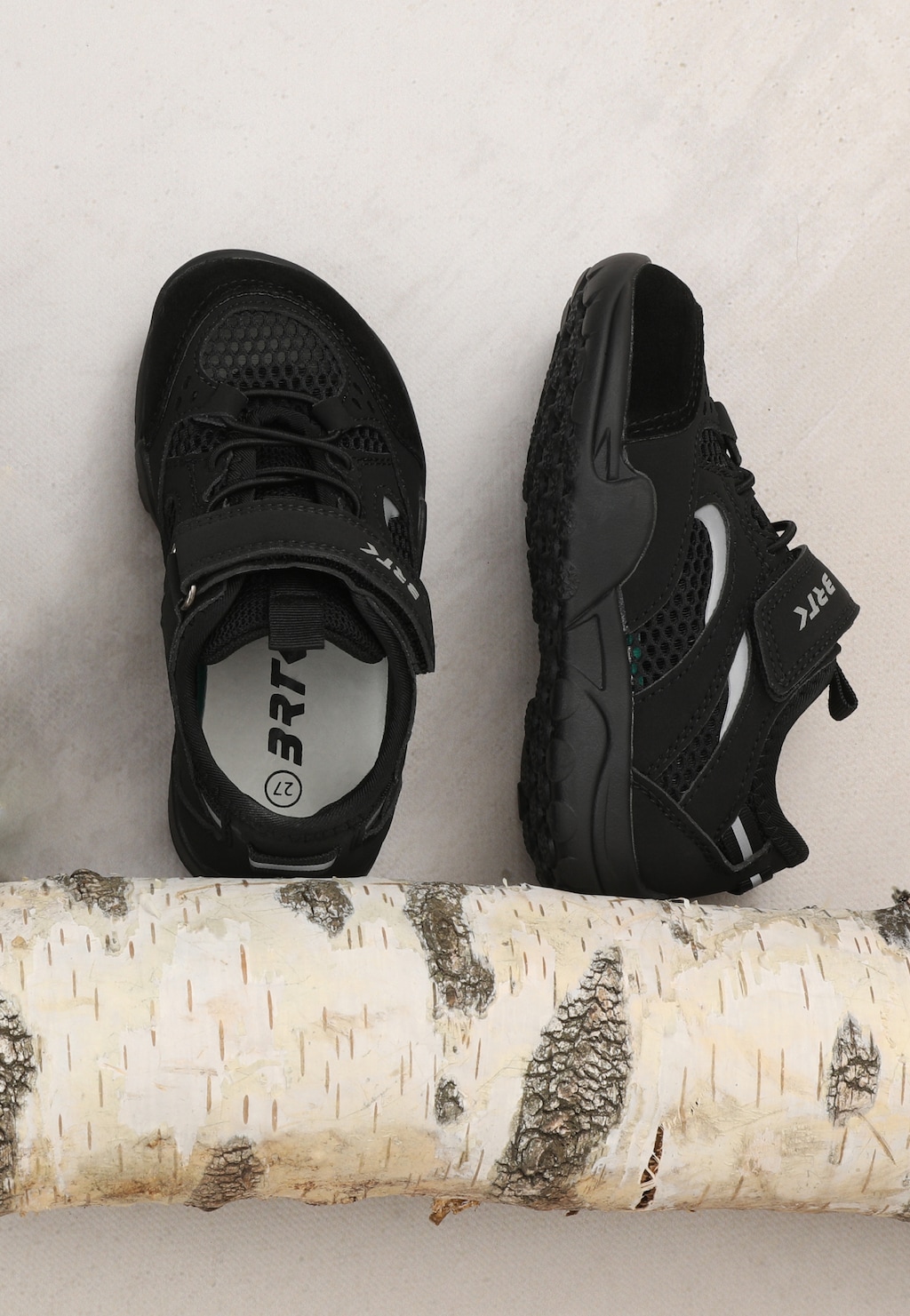 Černé barefoot sneakers s elastickými tkaničkami BARTEK 87023-11 Widok 10