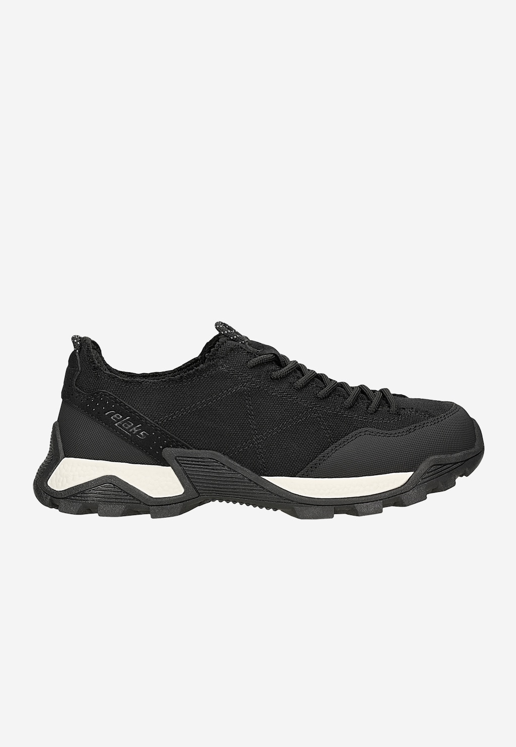 Černé látkové sneakers RELAKS R34212-41 Widok 2