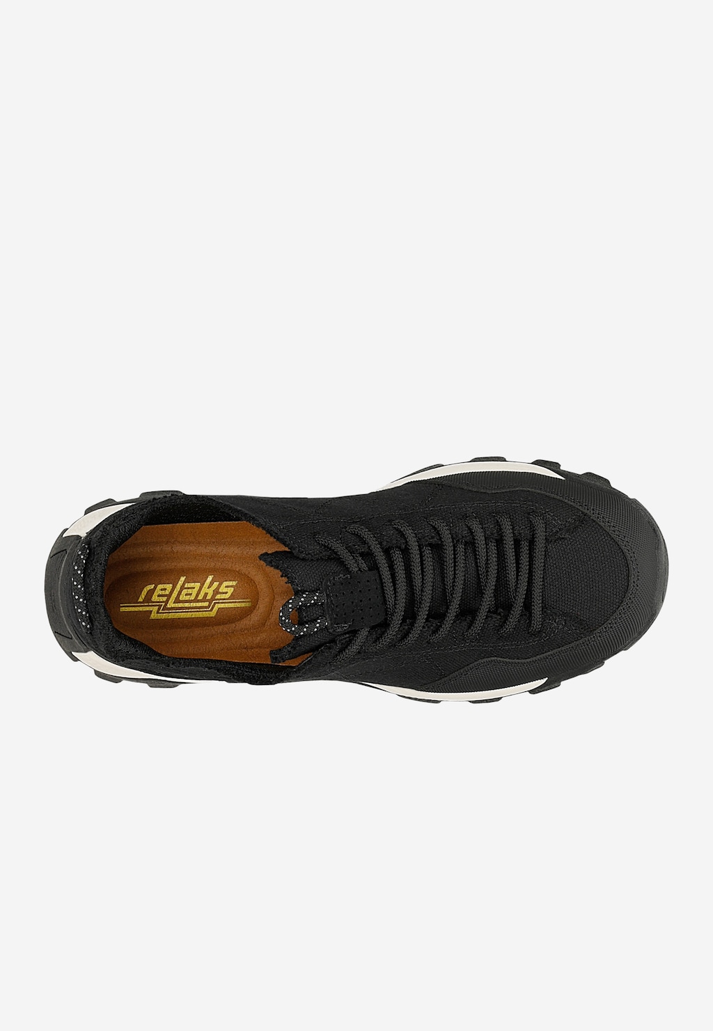 Černé látkové sneakers RELAKS R34212-41 Widok 5