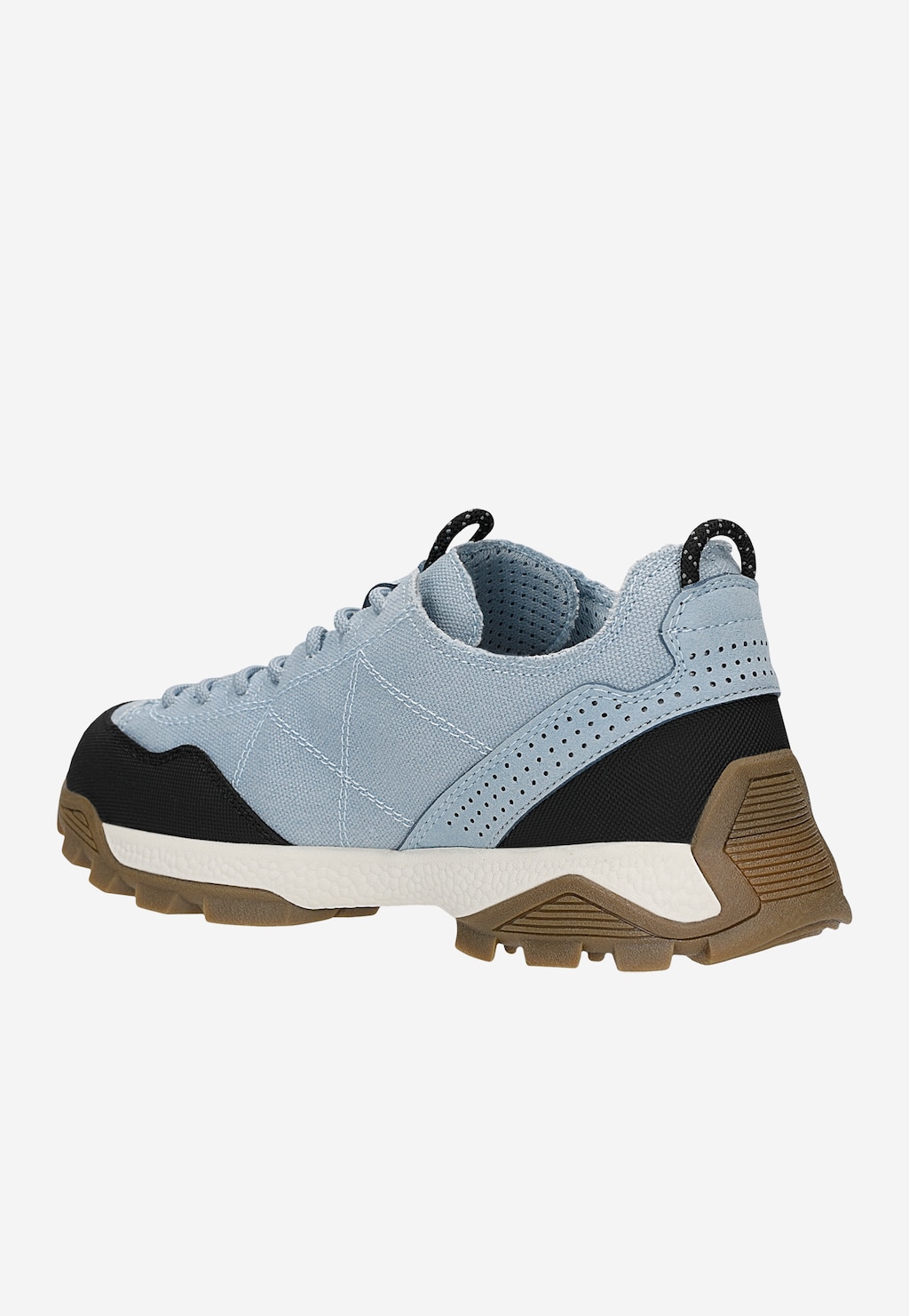 Modré sneakers RELAKS s černými vsadkami R34212-46 Widok 4