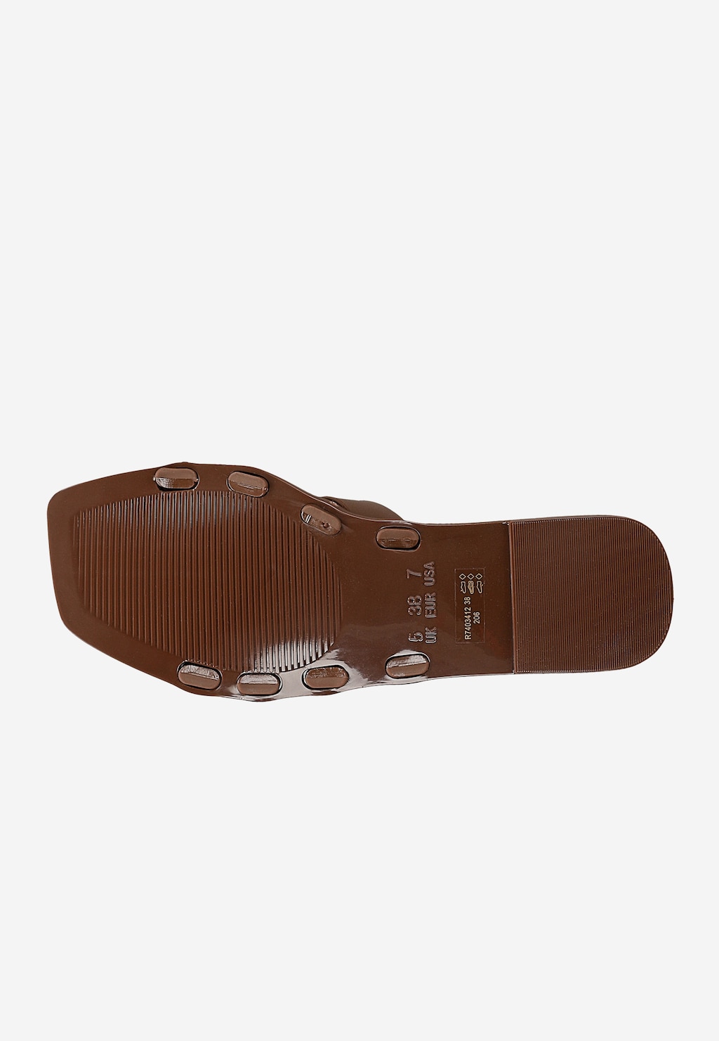 Brązowe klapki basenowe RELAKS R74034-12 Widok 6