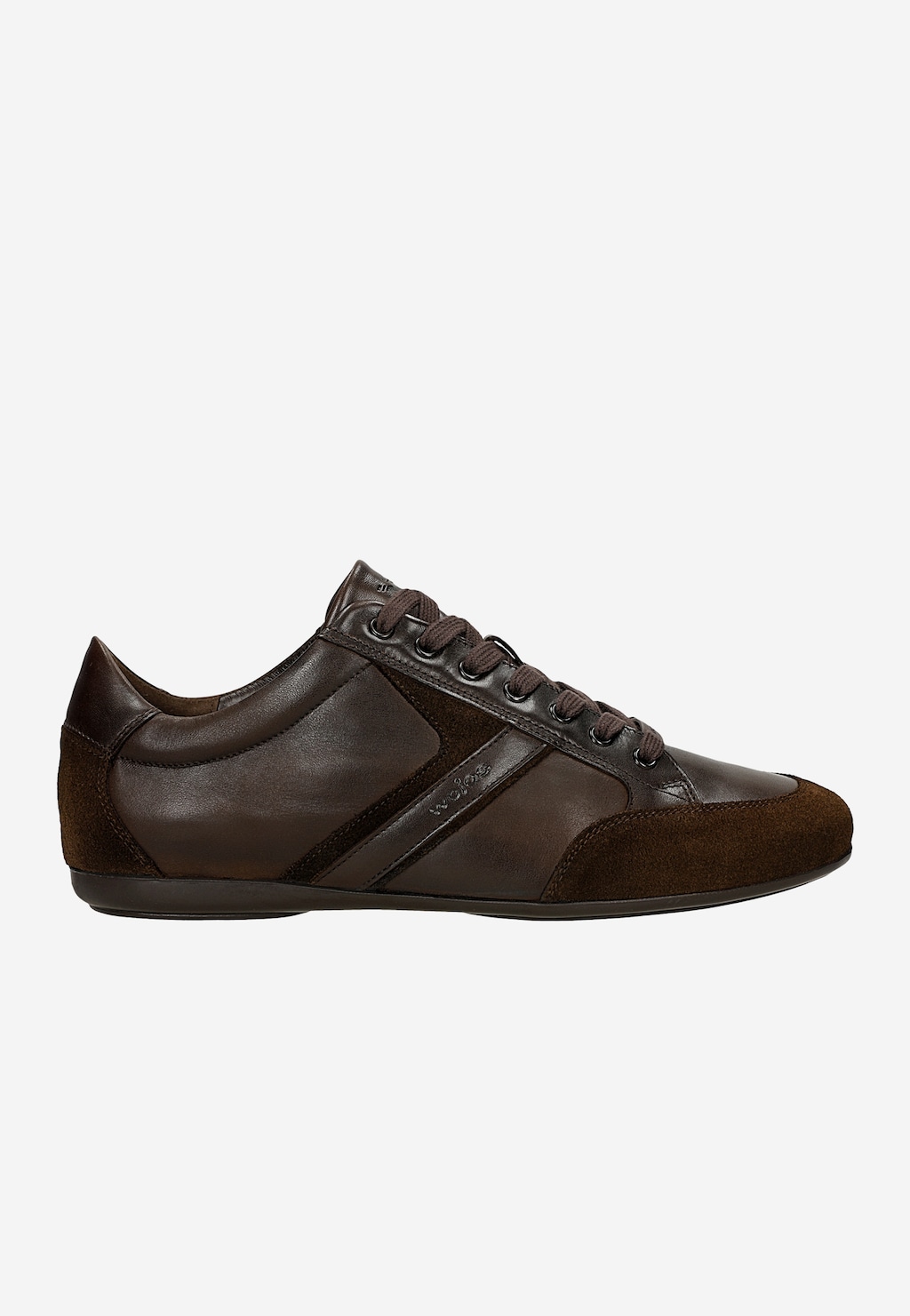 Hnedé pánske sneakersy na tenkej podrážke 10325-72 Widok 1
