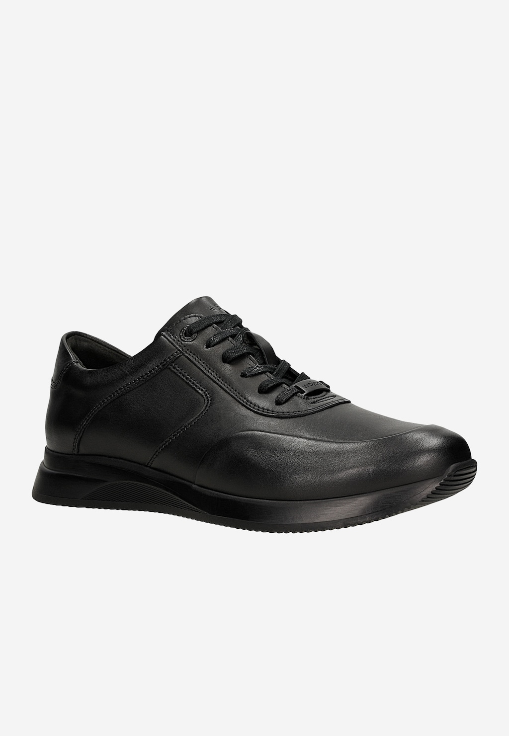 Čierne kožené sneakersy pre mužov 10324-51 Widok 2