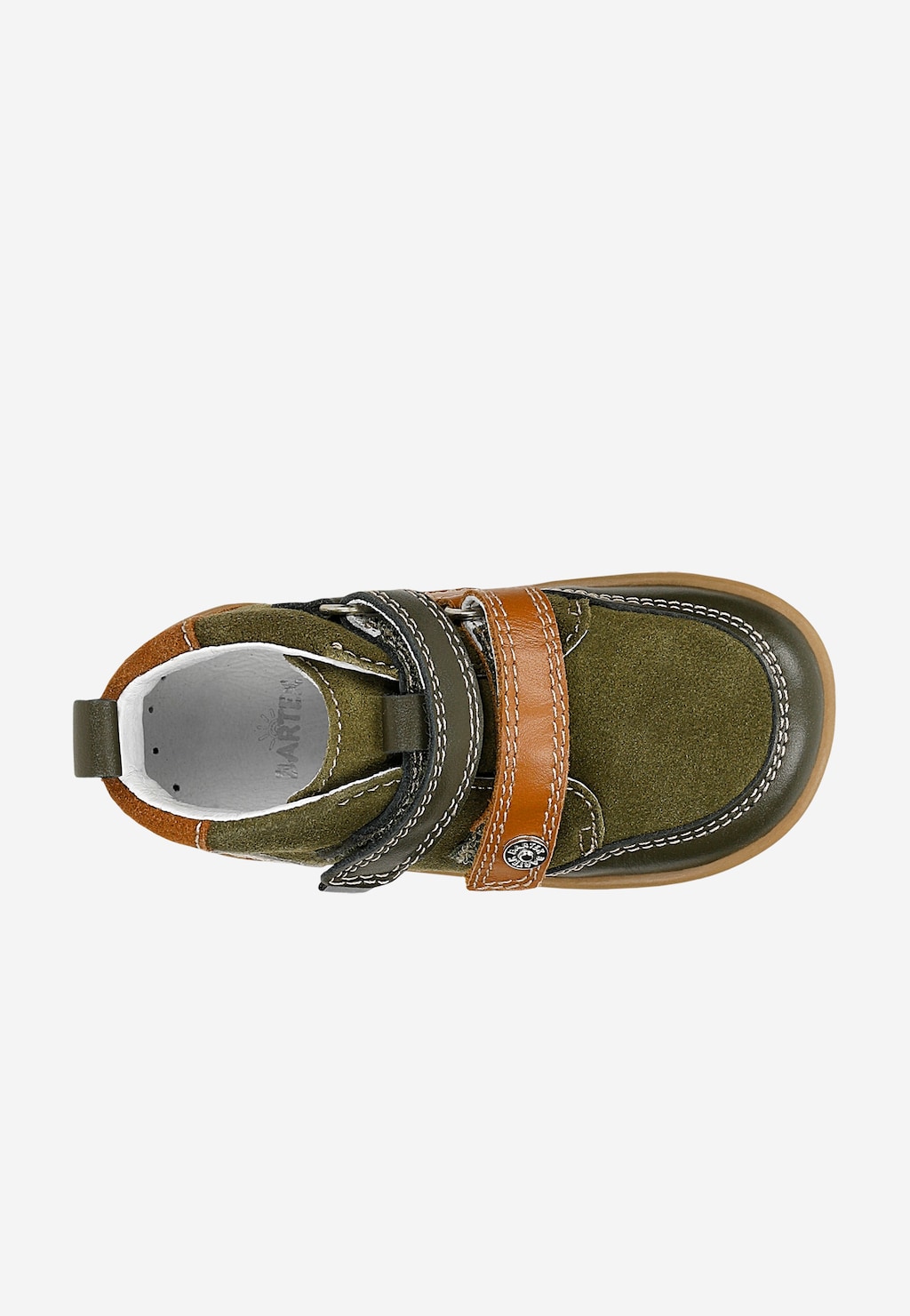 Mini první krůčky BARTEK 136330-03, zeleno-hnědé Widok 5