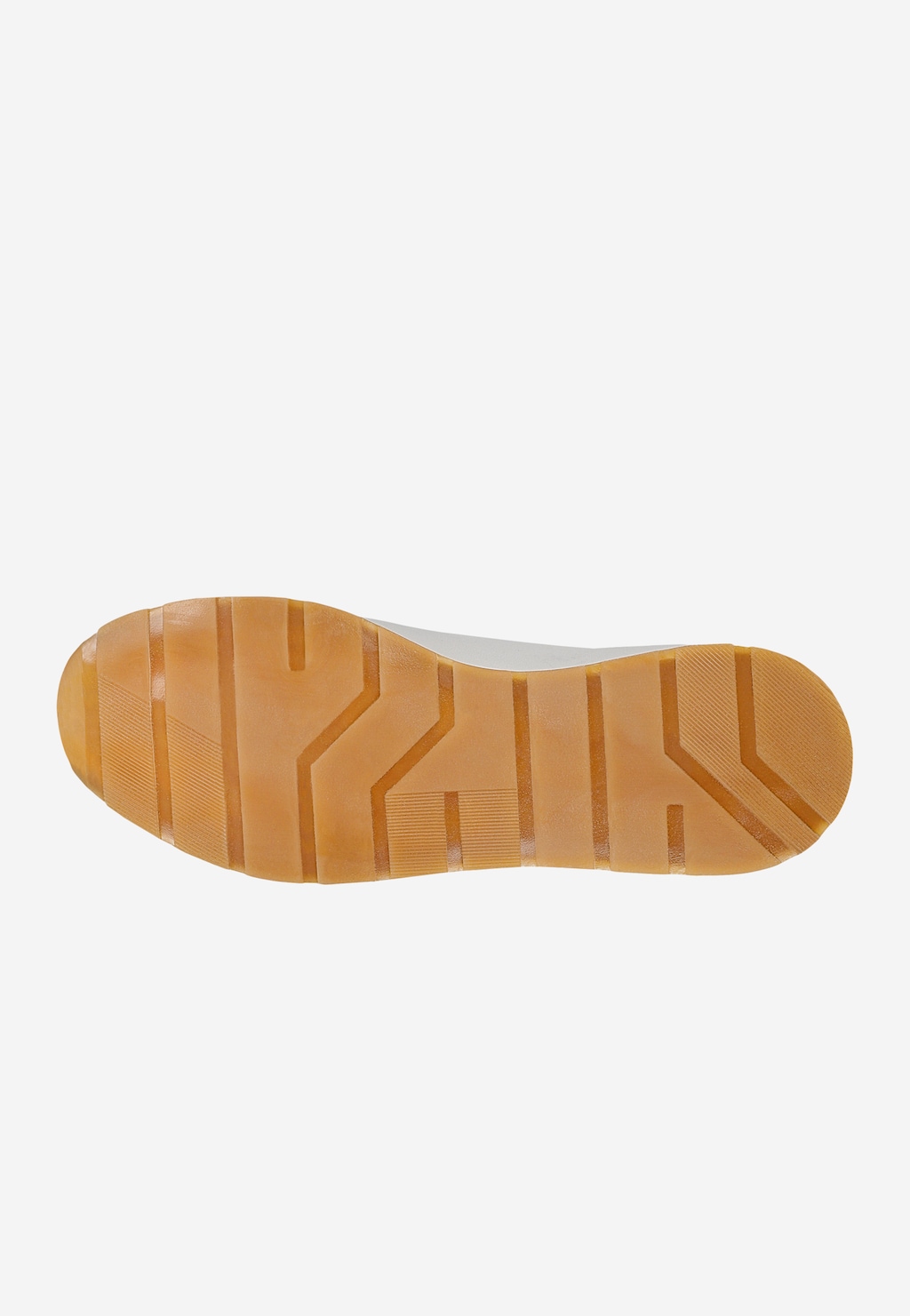 Bílé pánské sneakers s kontrastním prvkem na podrážce 10301-59 Widok 6