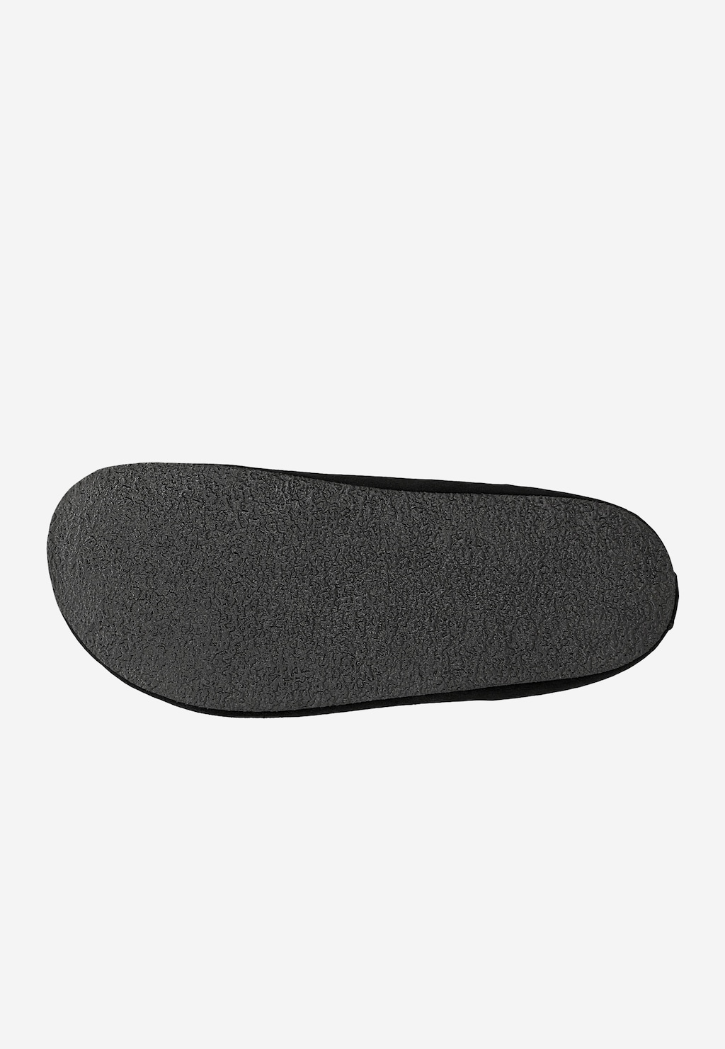 Čierne šľapky z línie Comfort z velúrovej useň 74151-61 Widok 6