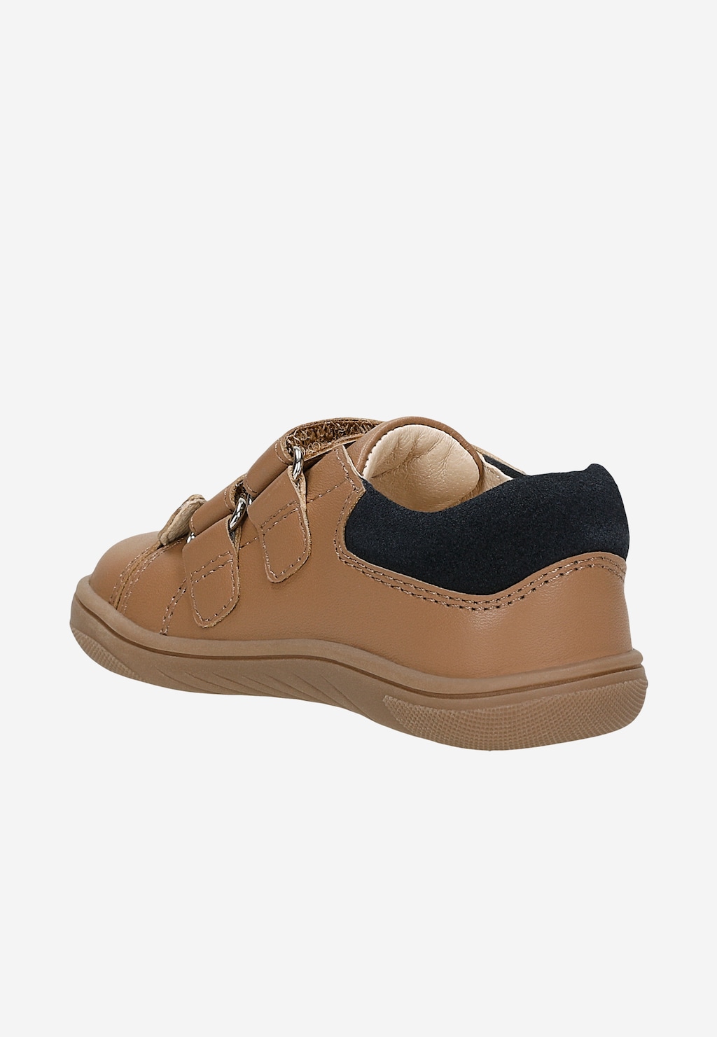 Béžové barefoot botky pro děti s medvídkem na špičce BARTEK 86006-54 Widok 4