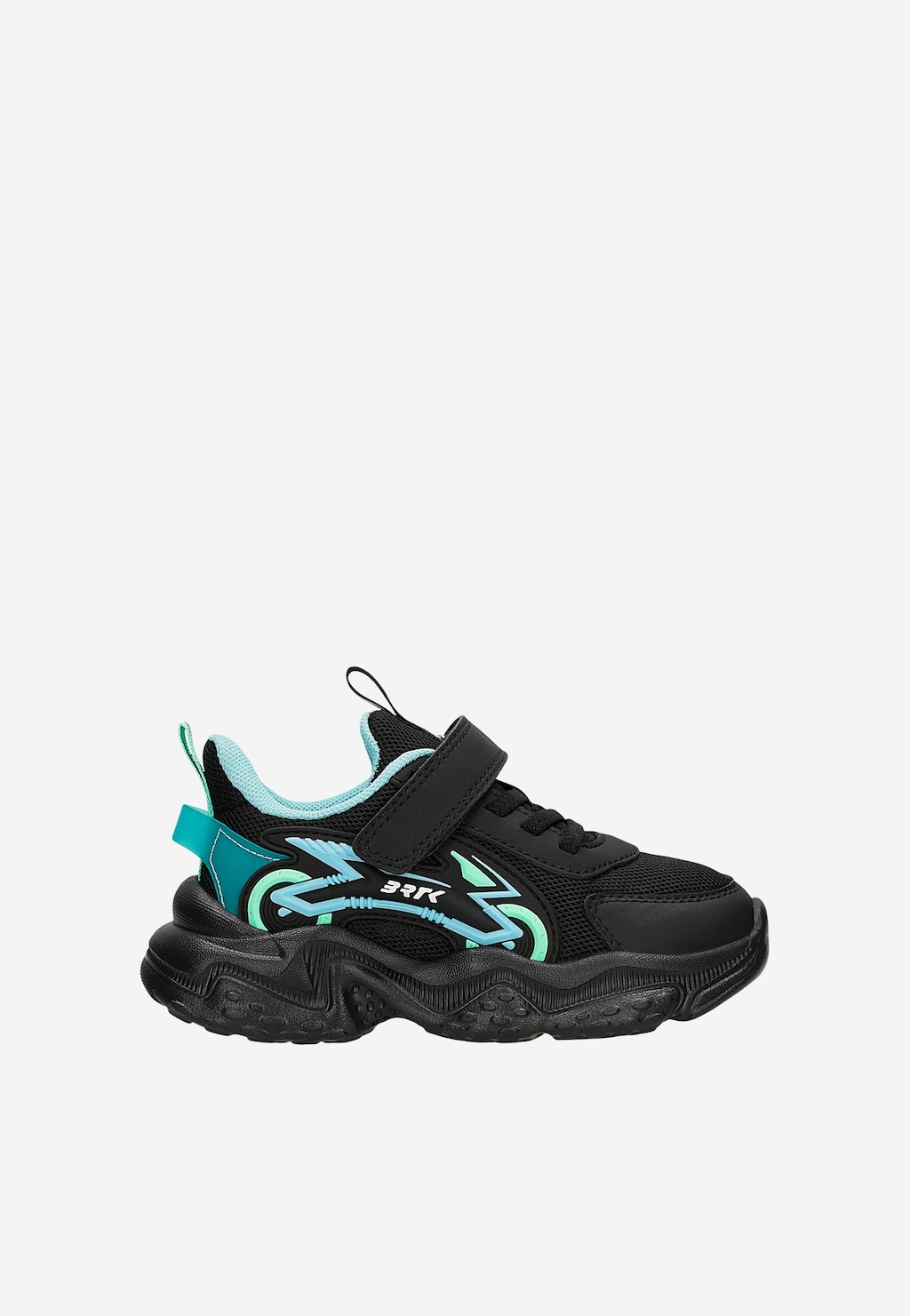 Sportovní chlapecké sneakers se síťovaným svrškem a futuristickými detaily BARTEK 87022-17 Widok 1