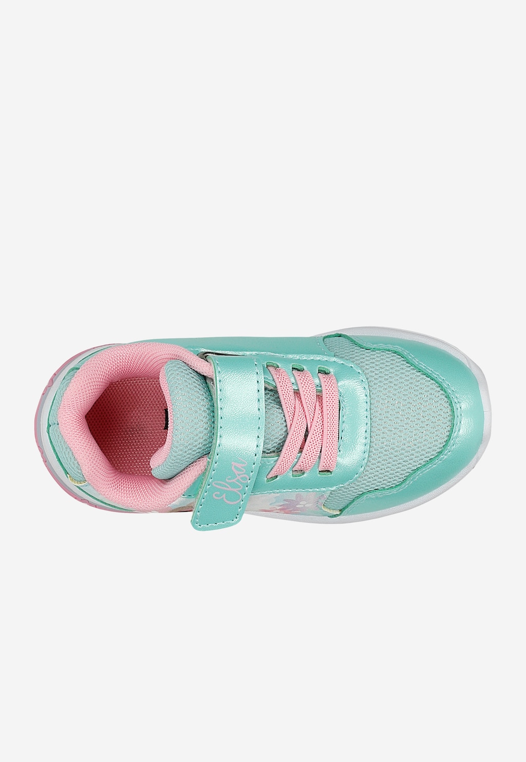 Mätové dievčenské sneakersy s Elsou FROZEN so svietiacou podrážkou BARTEK 87028-17 Widok 5