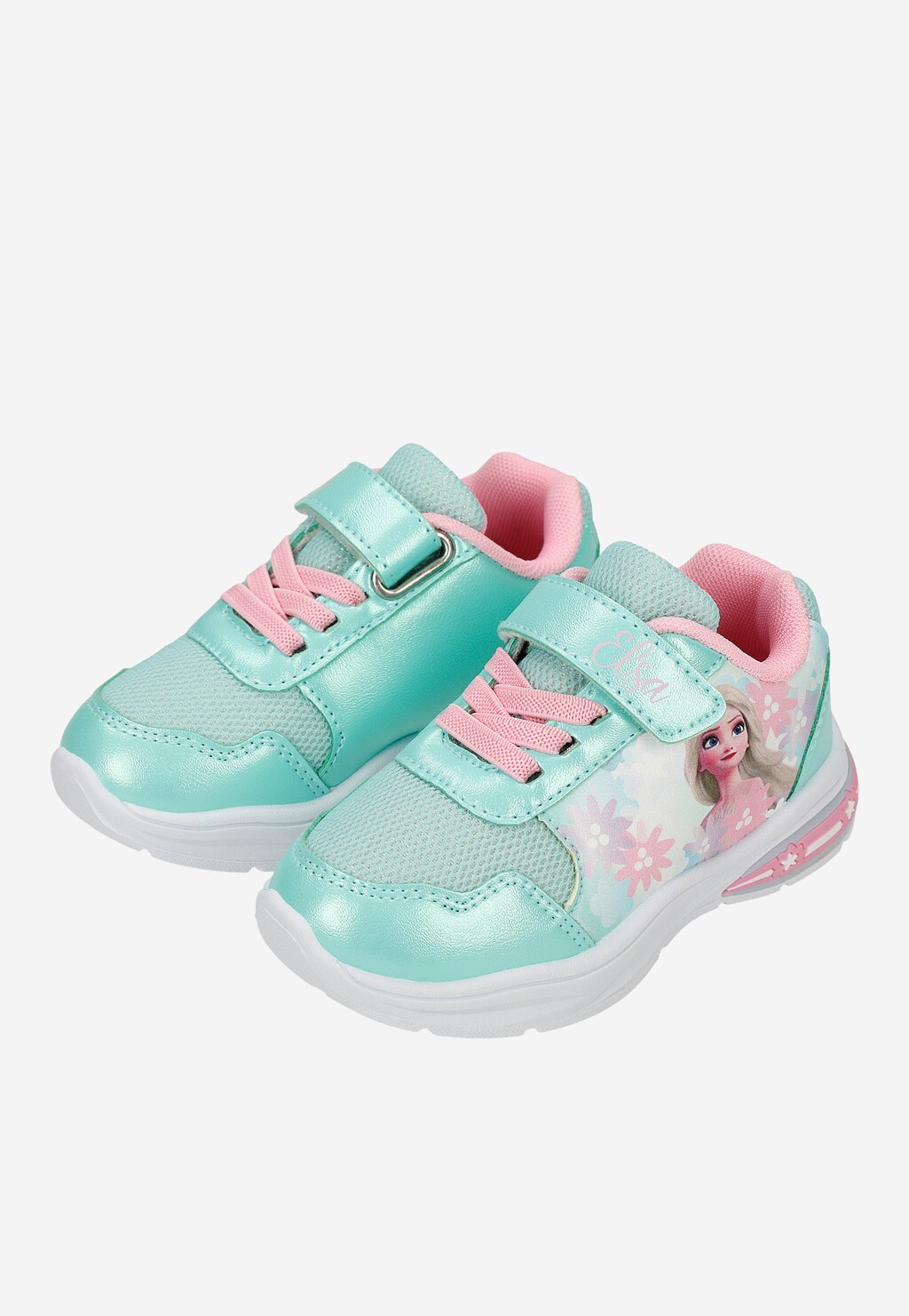 Mätové dievčenské sneakersy s Elsou FROZEN so svietiacou podrážkou BARTEK 87028-17 Widok 8