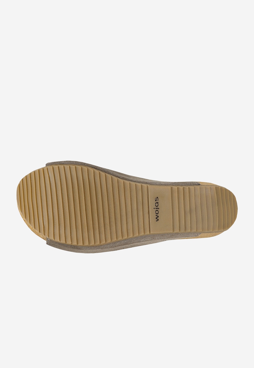 Beige Damen-Korkpantoletten 74021-68 Widok 6