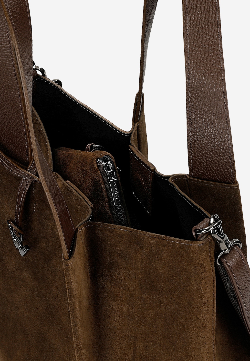 Dámská kožená shooper bag 80492-62 Widok 5