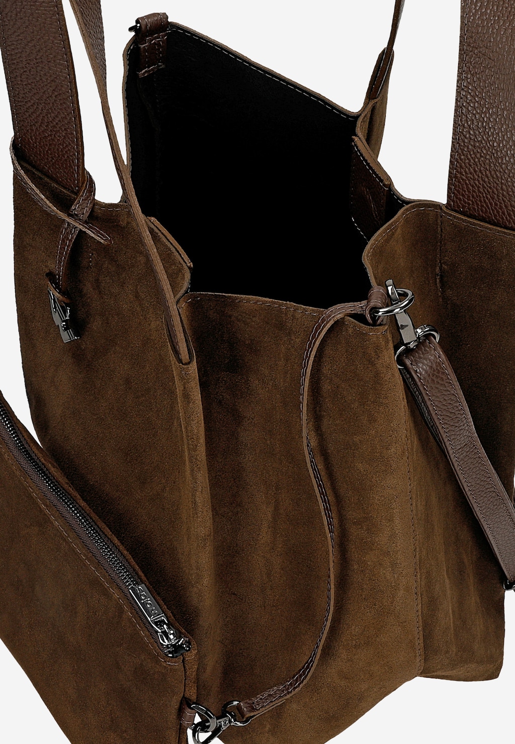 Dámská kožená shooper bag 80492-62 Widok 6