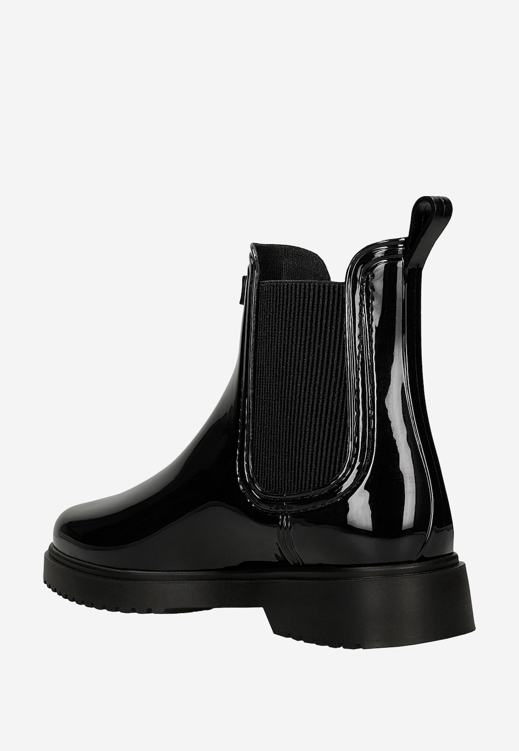 Czarne damskie kalosze lakierki RELAKS R45005-11 Widok 3