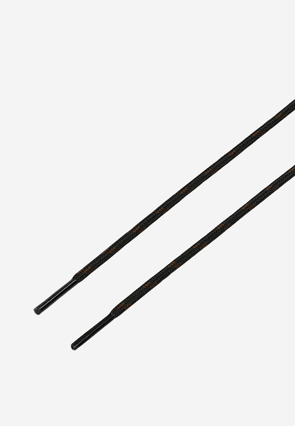 Sznurowadła trekkingowe czarno-brązowe 160 cm 99509-52 Widok 2
