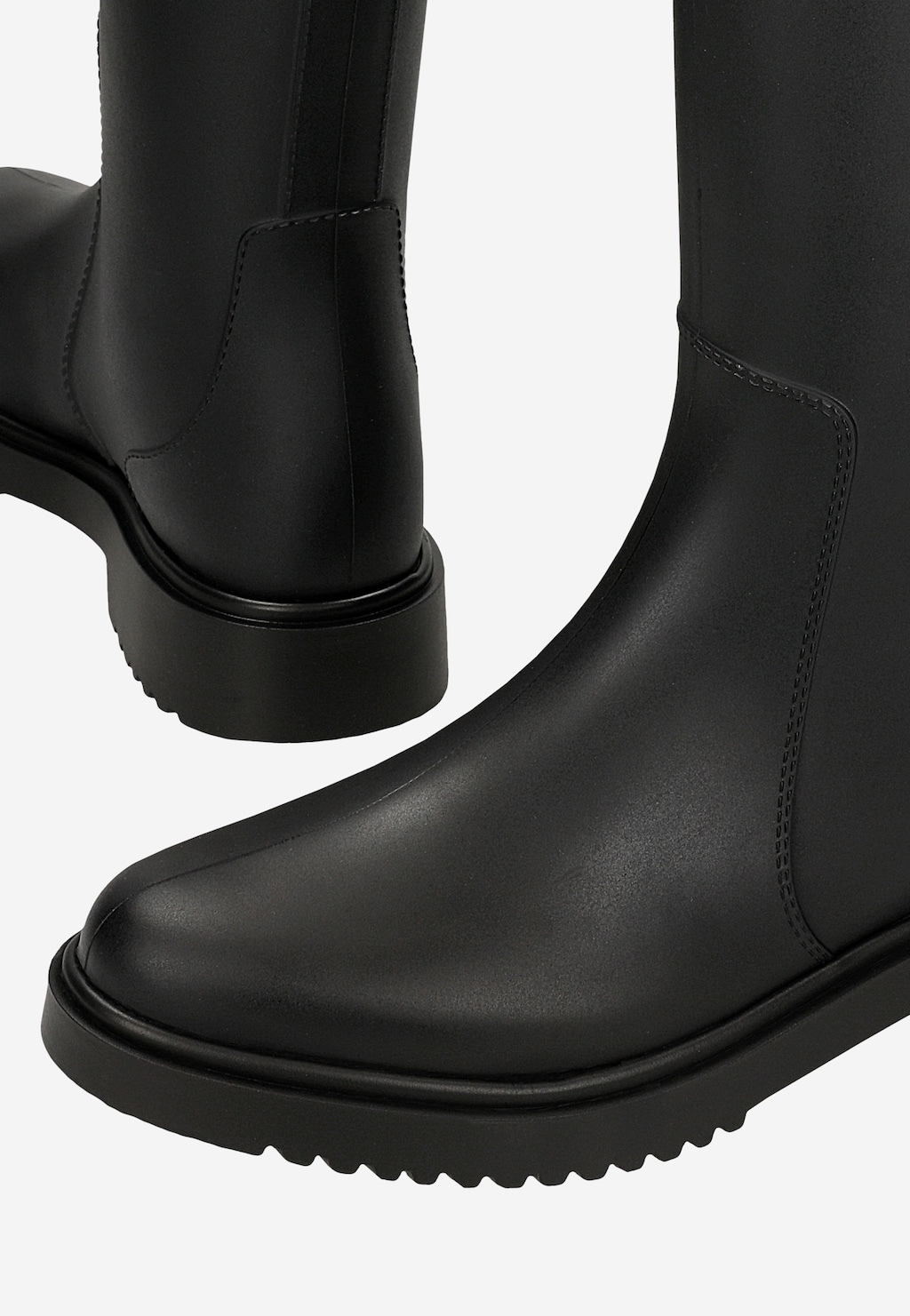 Czarne wysokie kalosze damskie RELAKS R45002-11 Widok 6