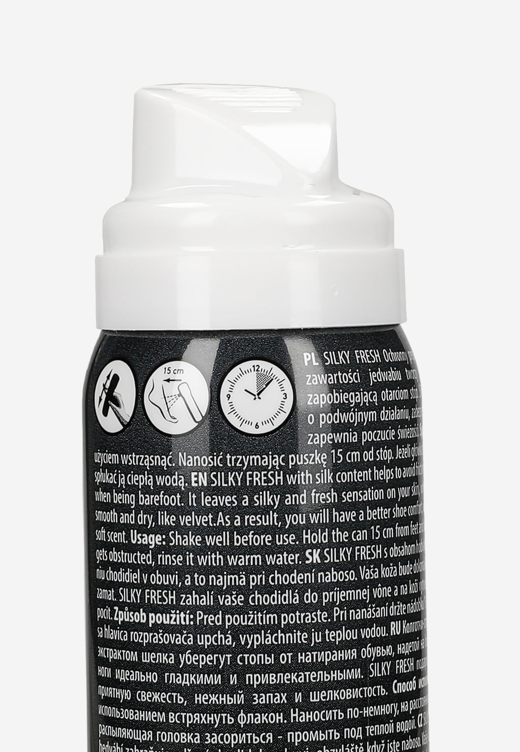Spray Silky Fresh do ochrony stóp z jedwabiem 100 ml 99007-01 Widok 4
