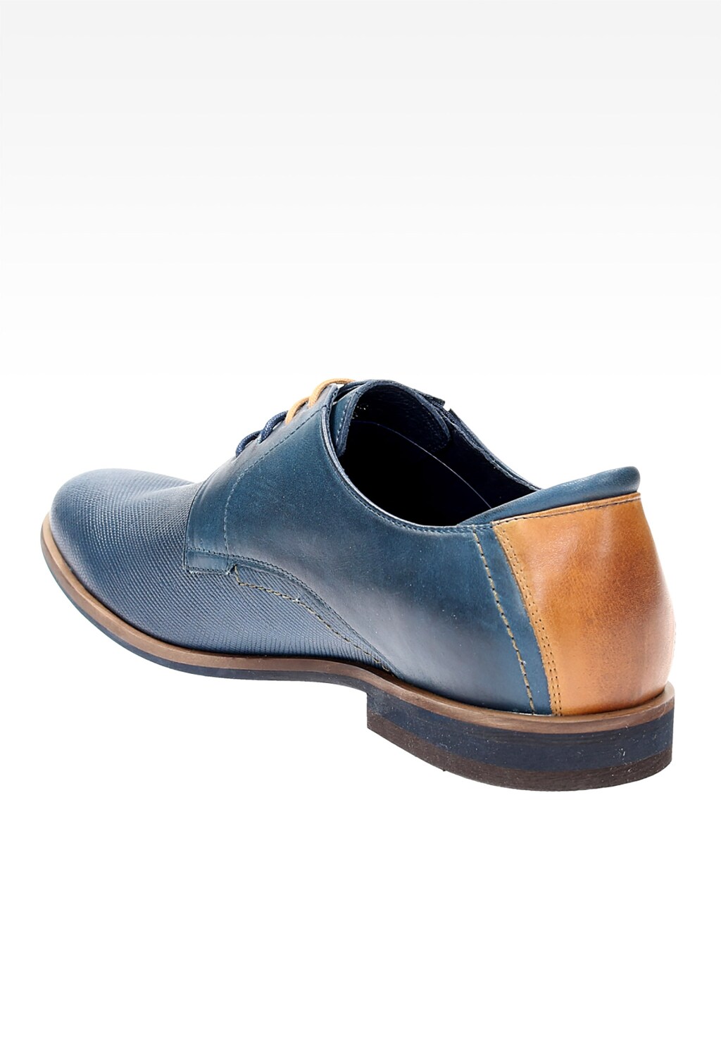 Granatowe męskie półbuty 6024-56 Widok 3