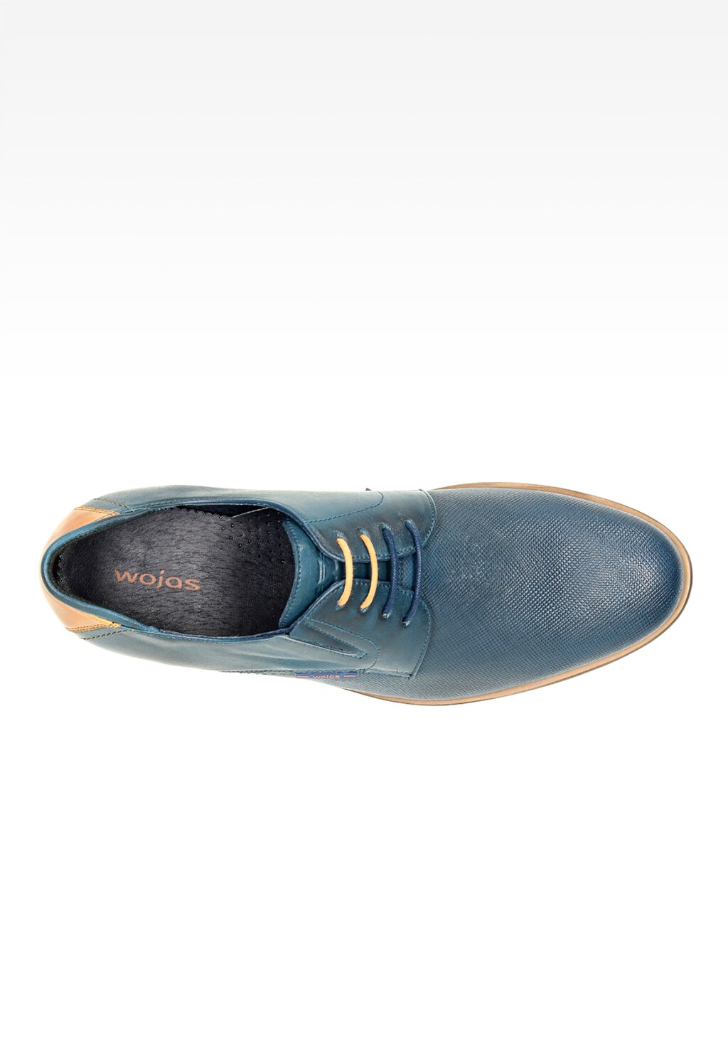 Granatowe męskie półbuty 6024-56 Widok 4