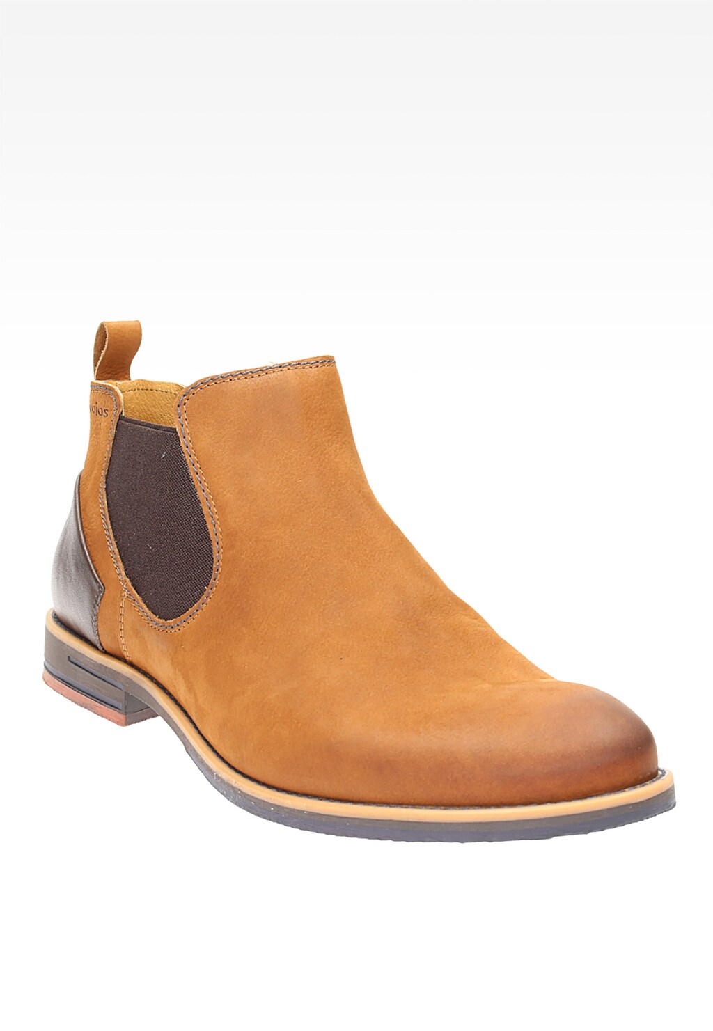 Jasnobrązowe męskie botki 6151-23 Widok 2