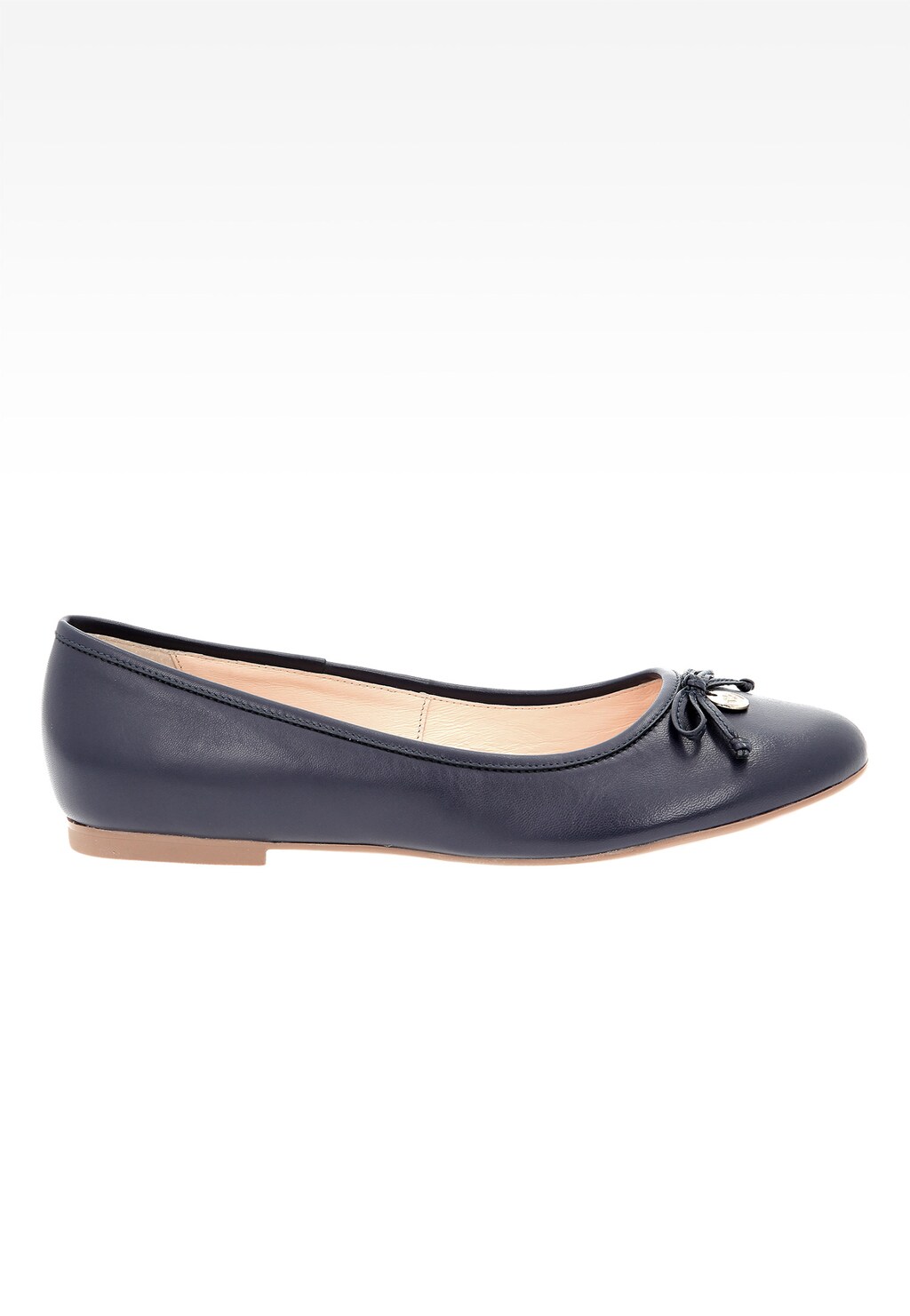 Granatowe damskie Baleriny 6425-56 Widok 1