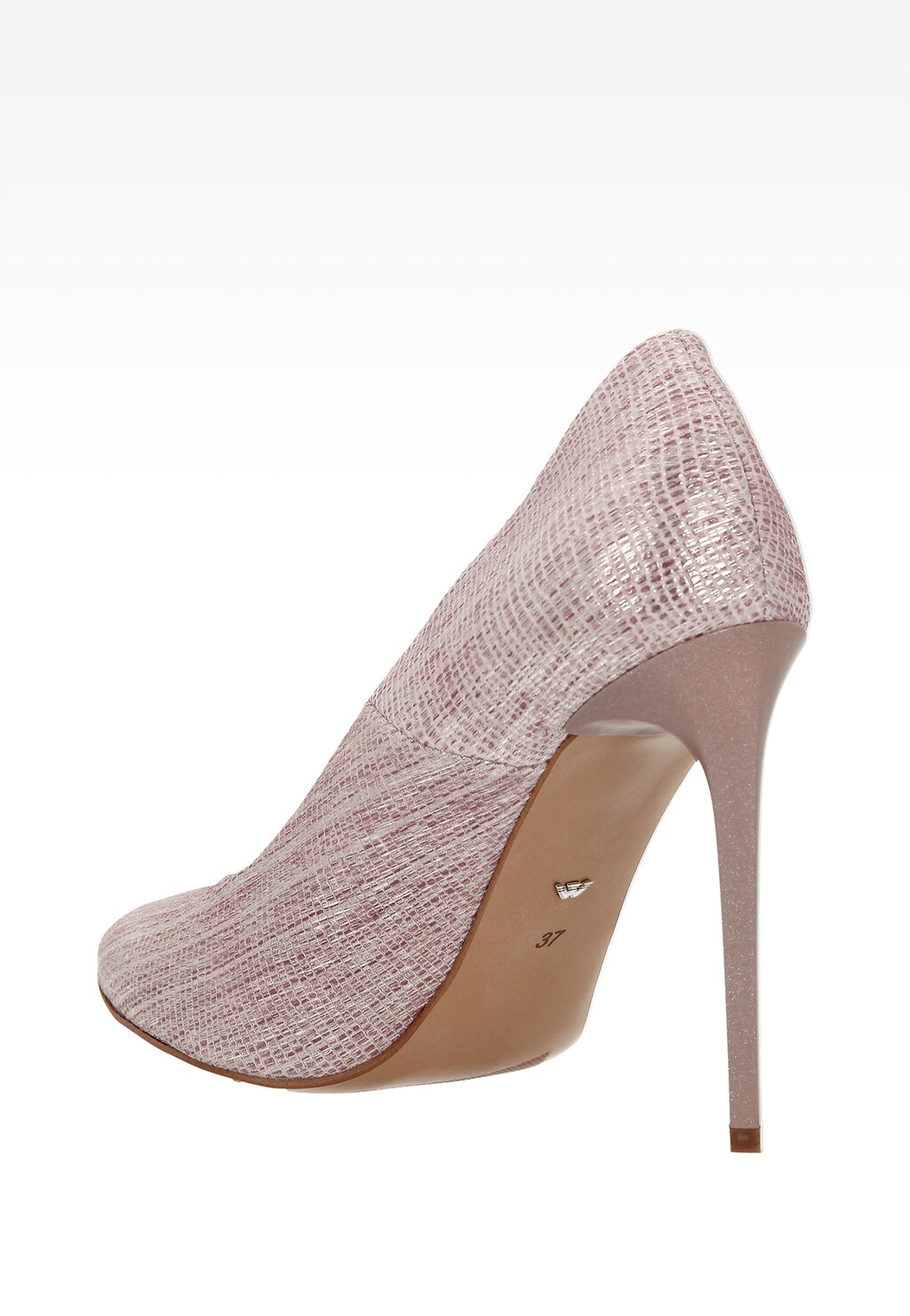 Jasnyróżowe damskie czółenka 6351-54 Widok 3