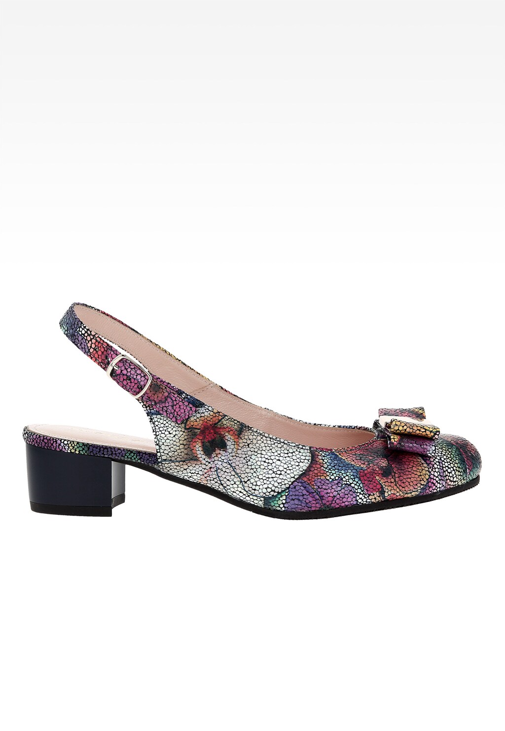 Multi kolorowe damskie czółenka 6362-66 Widok 1