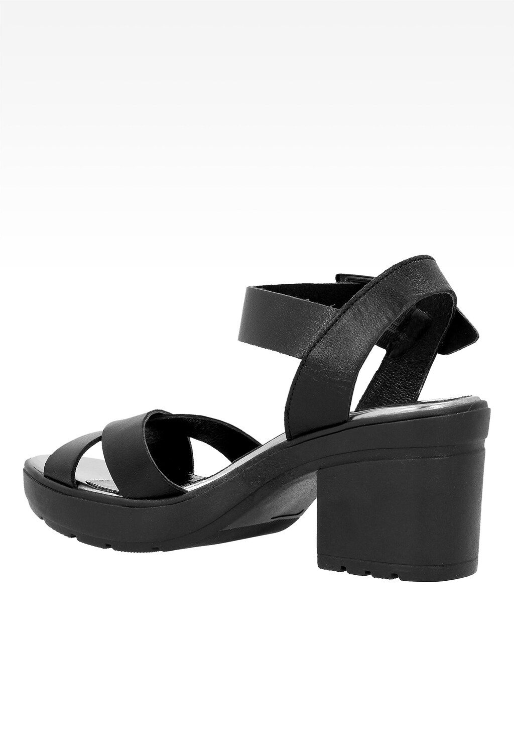 Czarne damskie sandały 6779-51 Widok 3