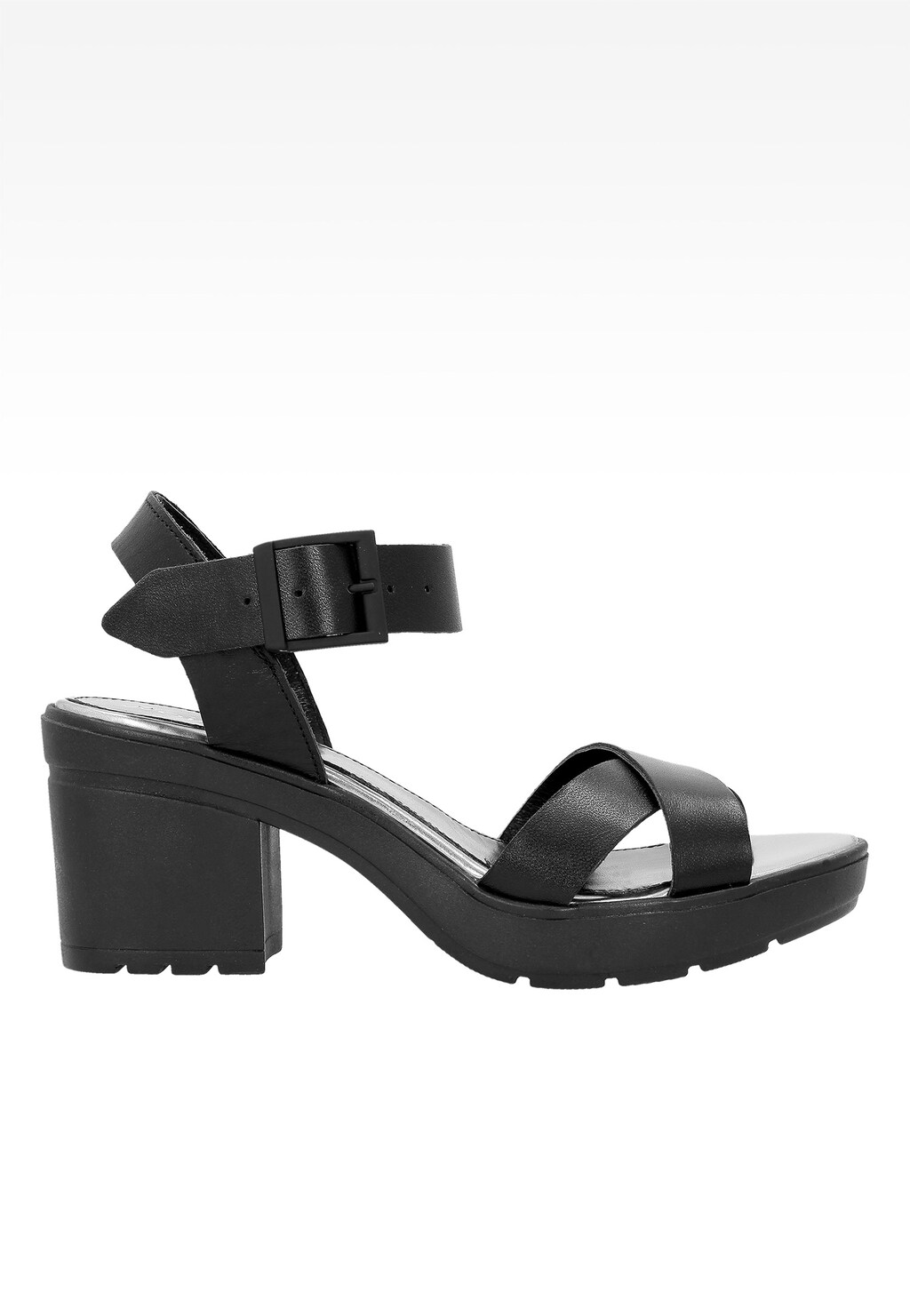 Czarne damskie sandały 6779-51 Widok 1
